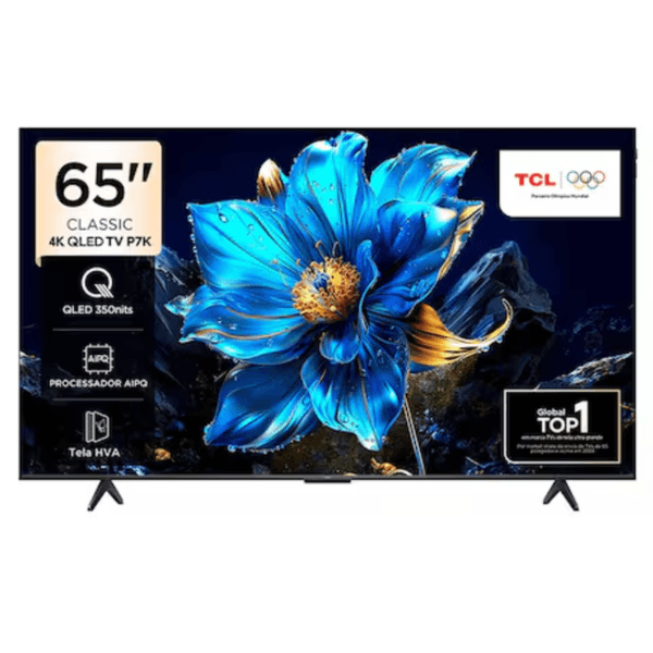 Smart TV TCL QLED 65'' 4K Wi-Fi Android TV 65P7K