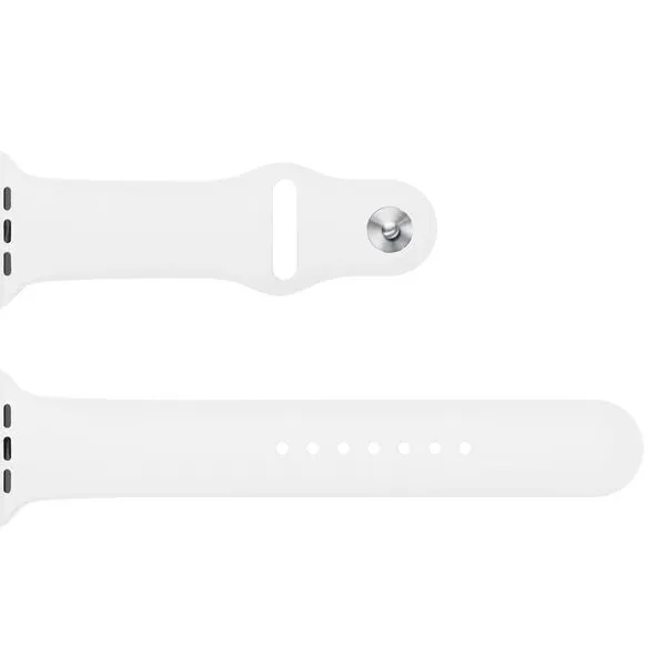 Pulseira para Apple Watch Silicone 42/44mm Branca