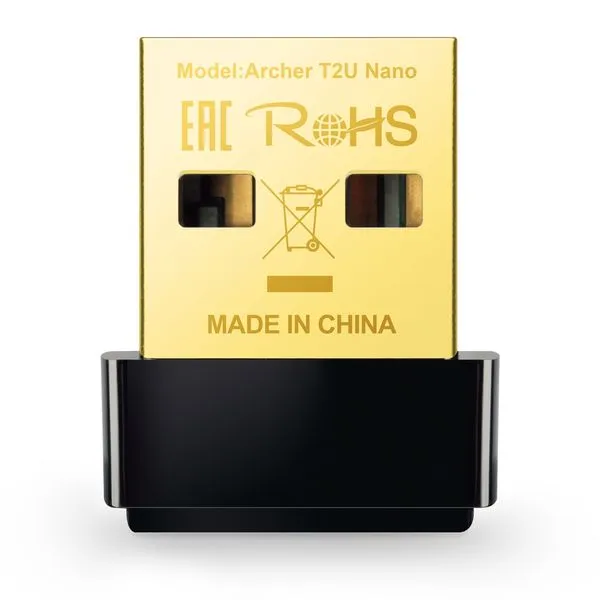 Adaptador TP-LINK USB Wireless ARCHER T2U Nano AC600