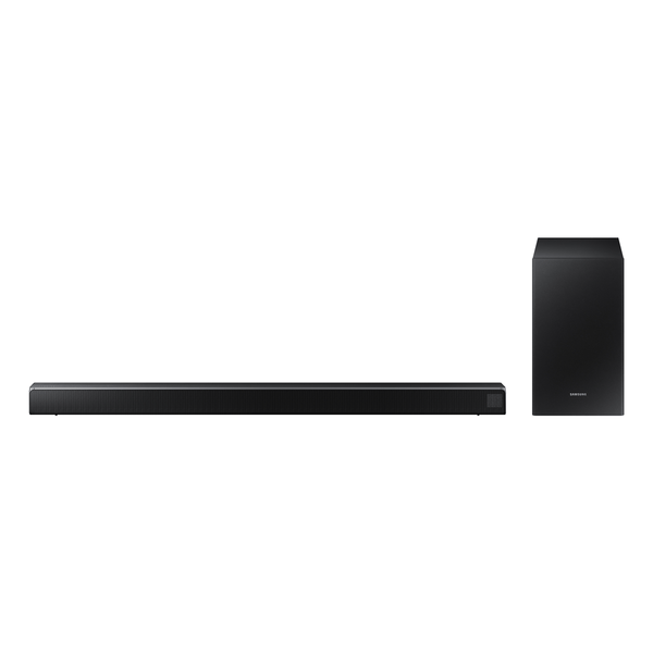Soundbar Samsung, 2.1 Canais, 320W, Som Surround, Subwoofer Sem Fio HW-R550/ZD Bivolt
