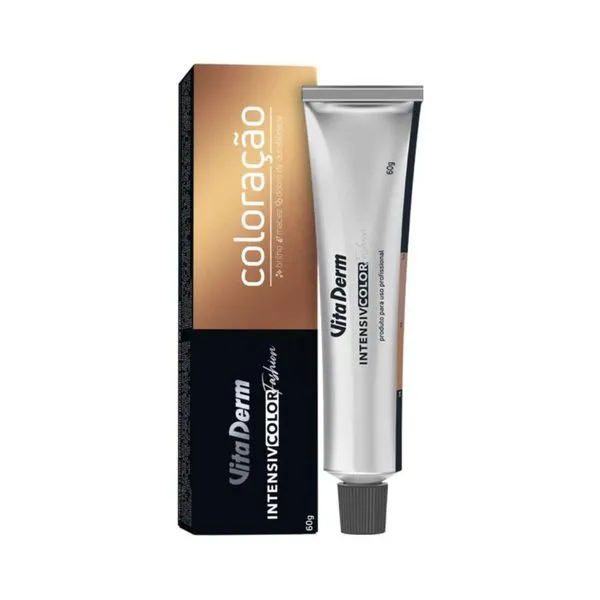 Tintura Vita Derm Intensiv Color 5.3 Cast Claro Dourado 60 g