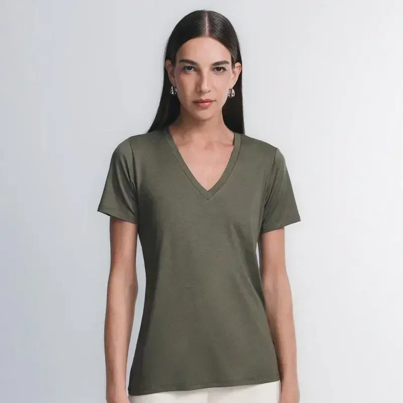 Tech T-Shirt Gola V Feminina Plus