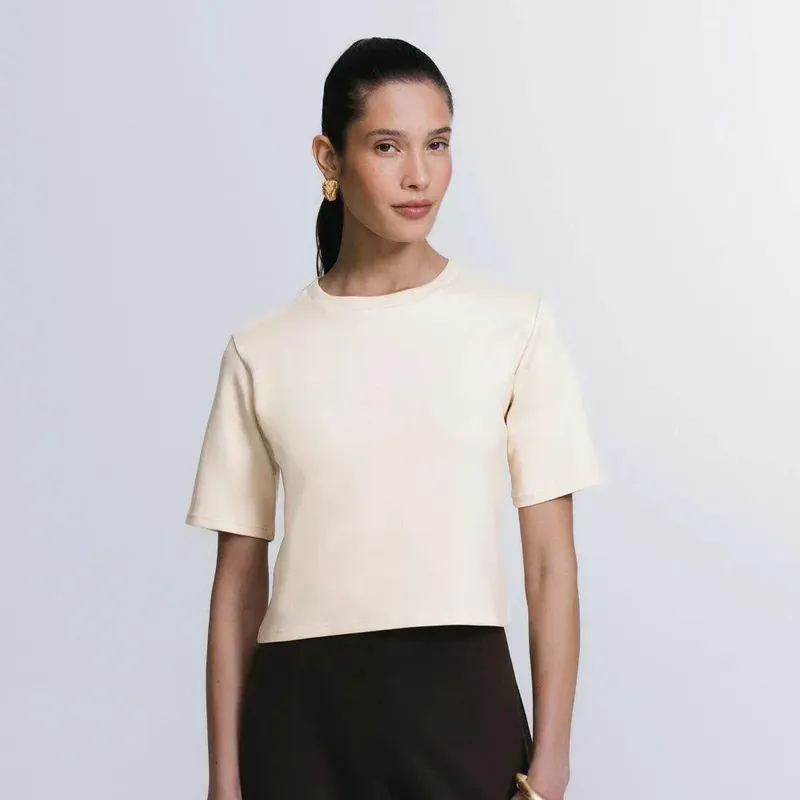 Blusa Boxy Cropped -