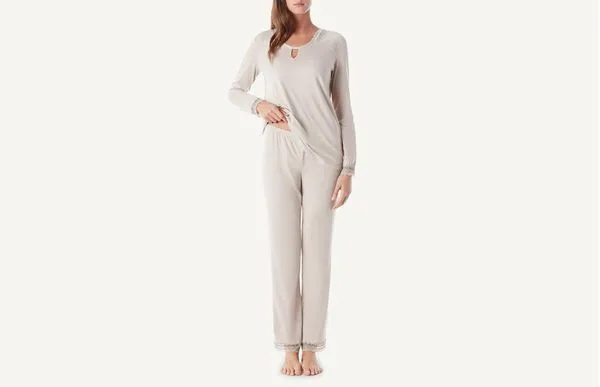 Pijama De Micromodal - Rosa M