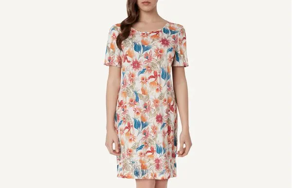 Camisola De Algodão Supima Colorful Print - Estampado G