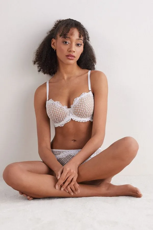 Sutiã Balconette Sofia Sophisticated Allure - Branco 44B