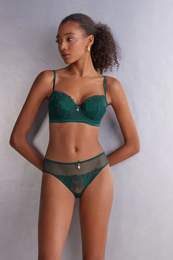 Sutiã Balconette Sofia Be Your Own Muse - Verde 46B