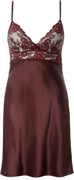 Camisola Em Seda Tapestry Lace - Vermelho P