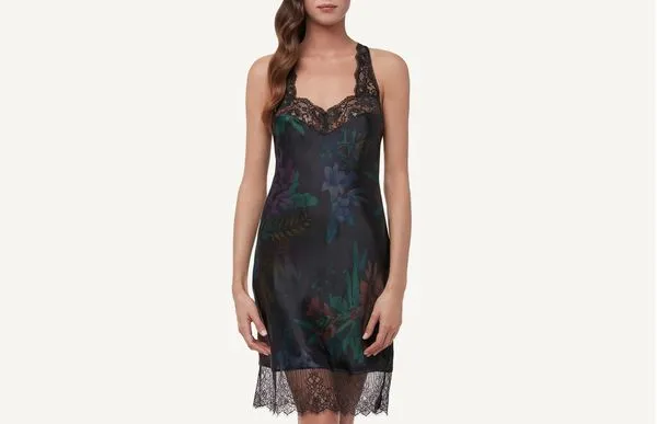 Camisola Em Seda Tropic Print - Estampado P