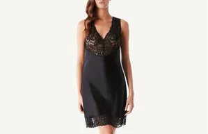 Combinação De Seda Autumn Lace - Preto P