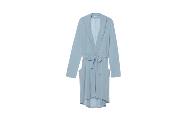 Pijama Comprido Com Aplicacao De Pérolas - Azul G