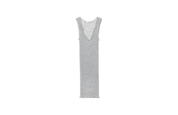 Blusa Tubinho Lã e Seda - Cinza G