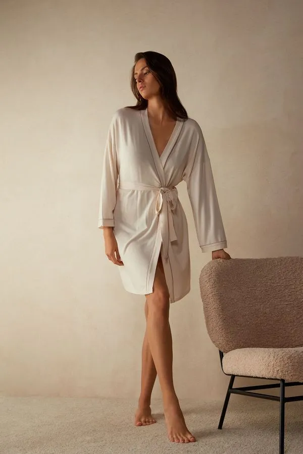 Robe Em Modal - Off-White M
