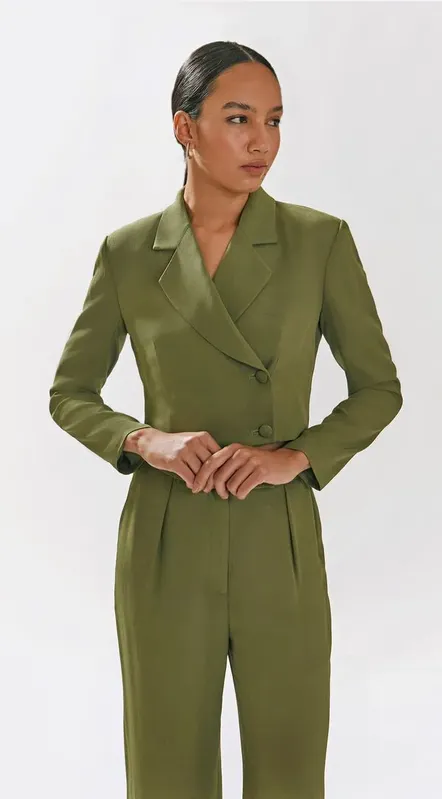 Blazer Iódice Alfaiataria Verde M