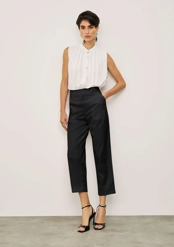 Calça Iódice Slim Alta Preto 42