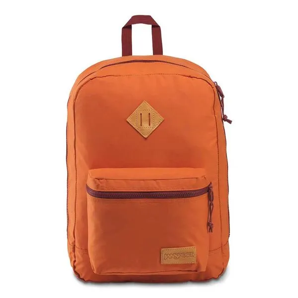 Mochila JanSport Super Lite Umber W/ Red Rust