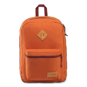 Mochila JanSport Super Lite Umber W/ Red Rust