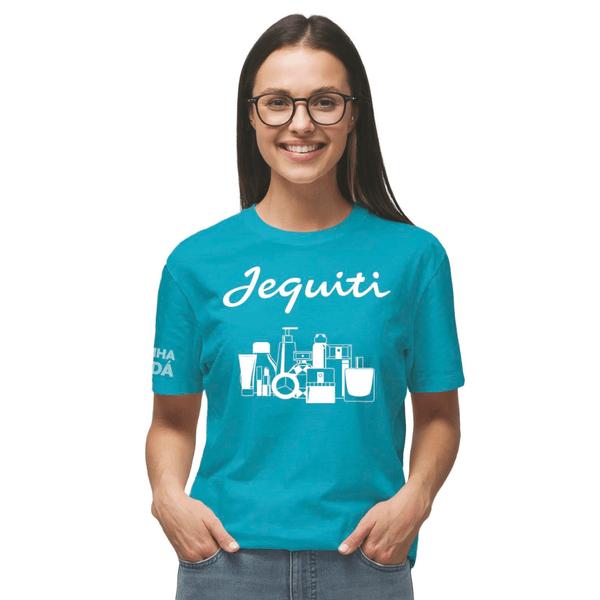 Camiseta Azul Você Pode Jequiti Tam M