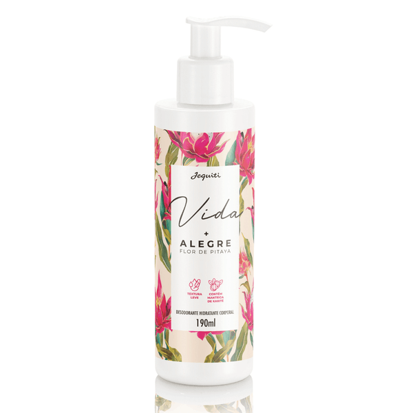 Desodorante Hidratante Corporal Vida + Alegre Flor De Pitaya, 190 ml 190 ml