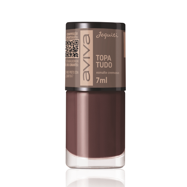 Aviva Esmalte Cremoso Topa Tudo, 7 ml 7 ml