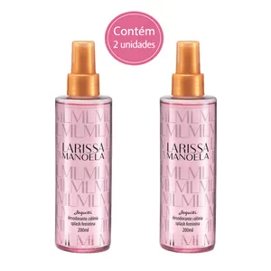 Kit Larissa Manoela Splash Feminina, 2 x 200 ml 1 un