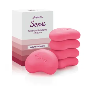 Estojo Sabonete Hidratante Em Barra Sensi Avelã e Amêndoas, 5 x 80g 5 x 80g