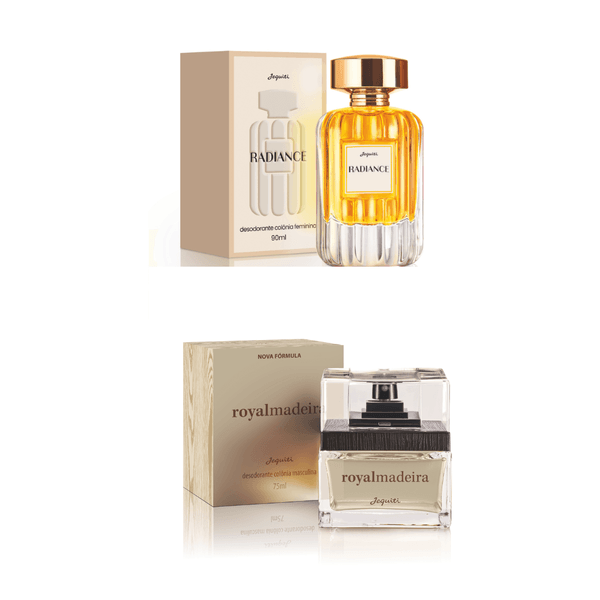 Match Perfeito Radiance Feminino 90 ml + Royalmadeira Masculino 75 ml 1 un
