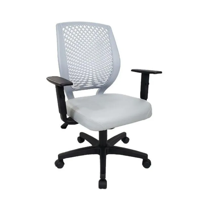 Cadeira Design Office, Para Escritório E Home Office, Cinza