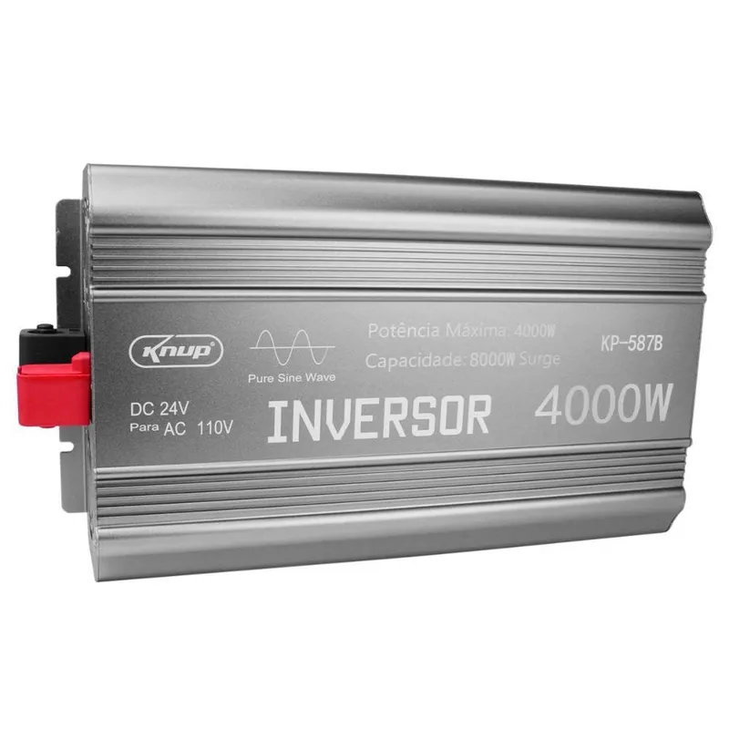 Inversor De Tensão 4000w Onda Senoidal 24v 110v Sine Wave