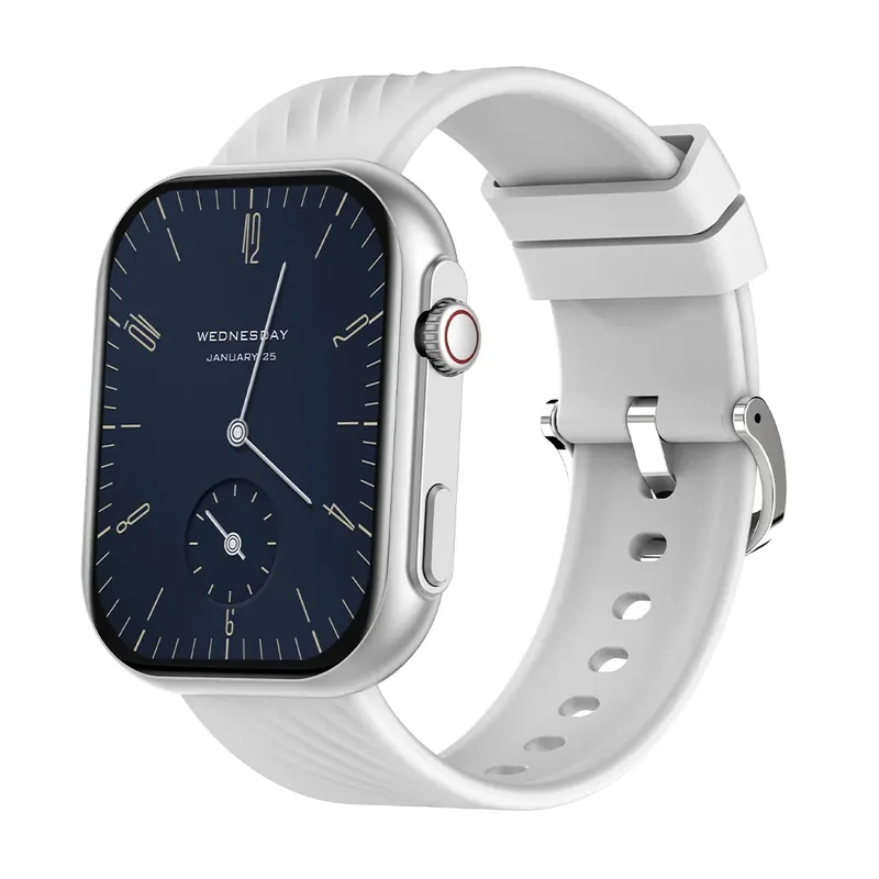 Relógio Smartwatch Peje Z164 Chamada Bt Android/ios Prata