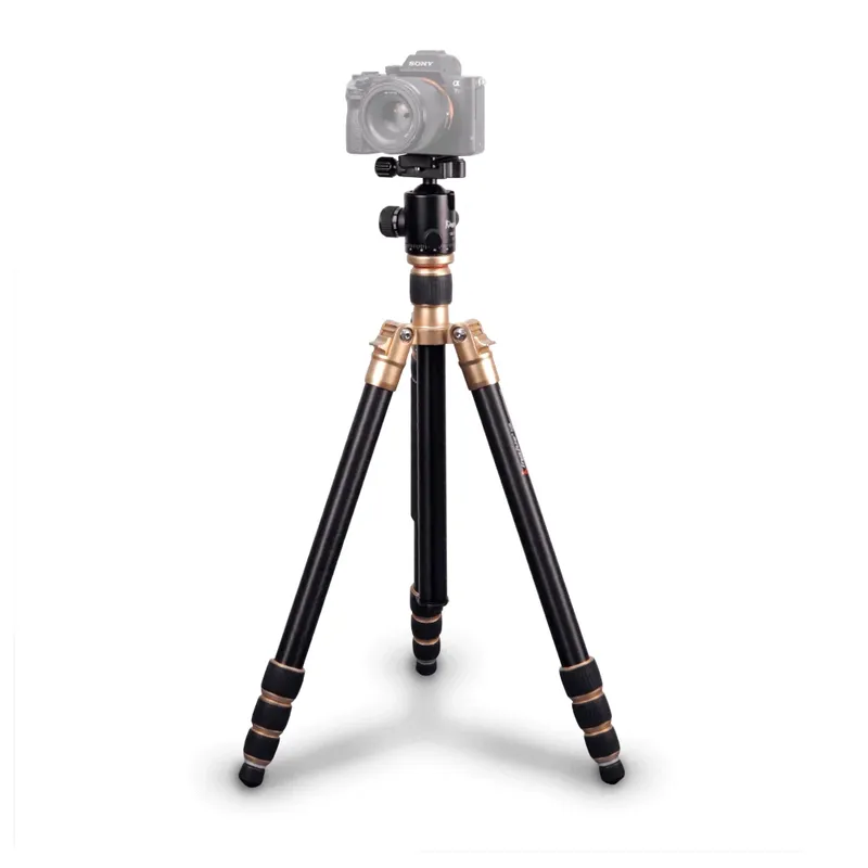 Tripé / Monopé Kingjoy Ac-288 Alumínio Com Cabeça Ball Head Qe-1t Até 10kg