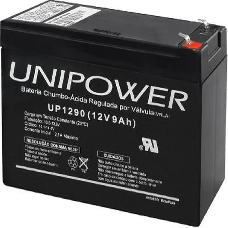 Bateria 12V 9,0Ah (Up1290) Bateria 12V 9.0Ah (Up1290)
