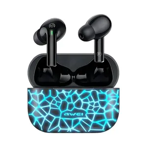 Fone De Ouvido Bluetooth Gamer T29pro Awei Resistente À Água Ergonômico Intra-auricular Case Style Rdl - Circuito