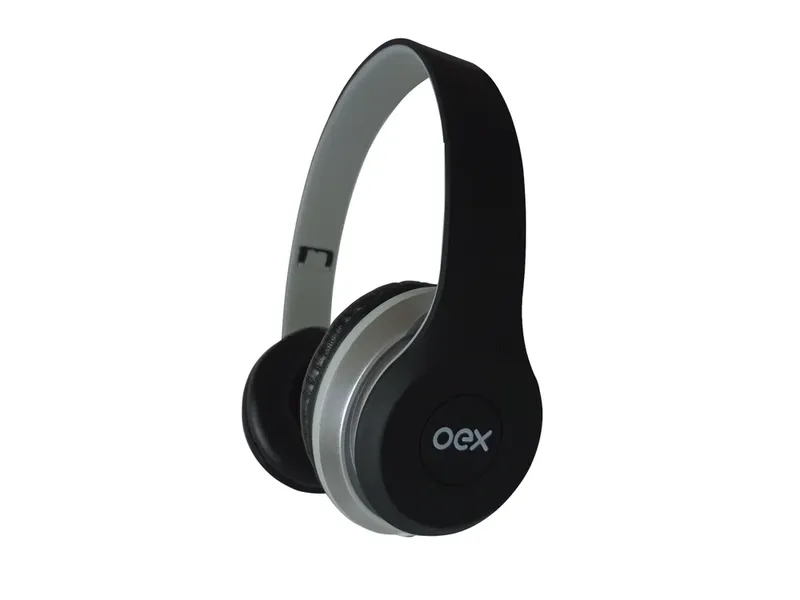Combo Headset E Fone De Ouvido Com Microfone Oex Twin Hf100 - Branco