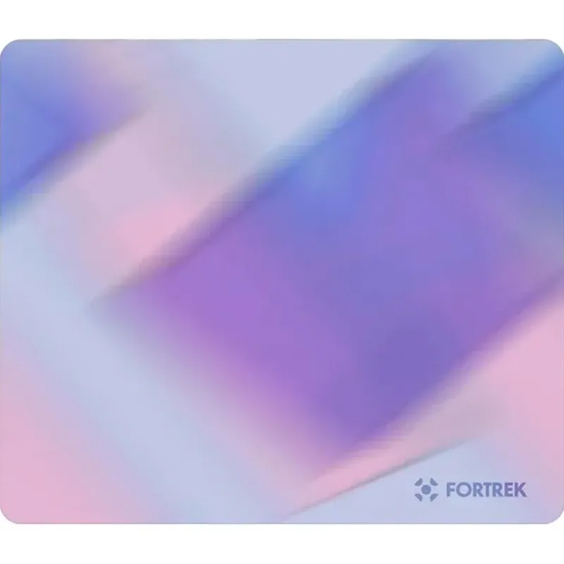 Mousepad Gamer Fortrek Quickglass PRO, Grande (450x400mm), Superfície com Infusão de Vidro, Base Antiderrapante, Branco - 87723