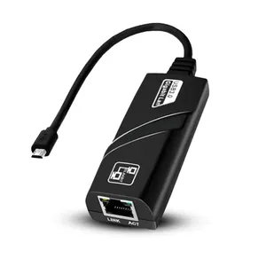 Adaptador Conversor Micro Usb V8 X Rede Rj45 10/100 Mbps 2.0 Lan