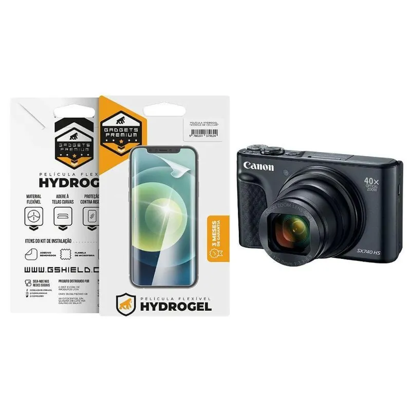 Película Gshield Para Canon Powershot Sx740 Hs - Hydrogel HD