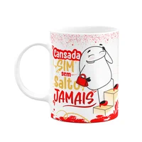 Caneca Flork Girls - Cansada Sim, Sem Salto Jamais