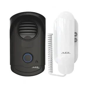Interfone Porteiro Eletrônico AGL S100, Slim, Bivolt