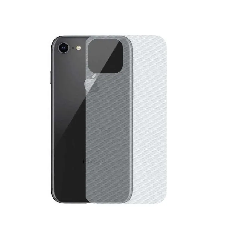 Película Gshield Para Iphone 7 / 8 / Se 2 / Se 3, Traseira De Fibra De Carbono