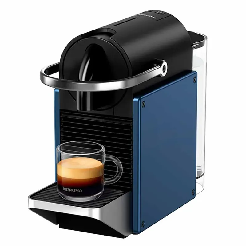Cafeteira Nespresso Pixie Redesign Azul E Preta Para Café Em Cápsula 220v