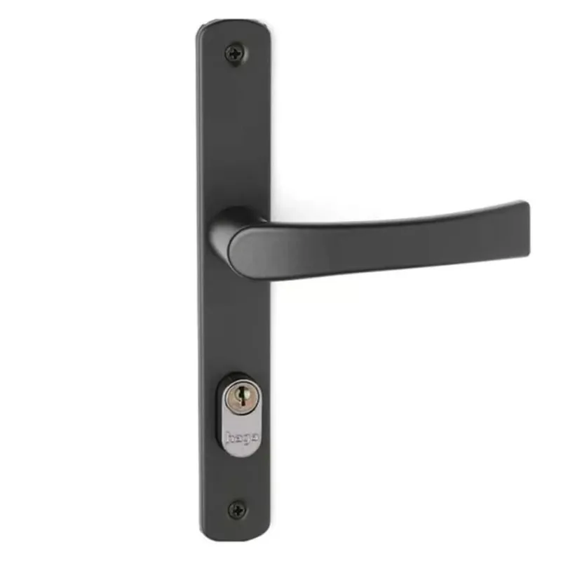 Fechadura Berlin Externa Perfil Estreito 21mm E225 M138 Preto Haga