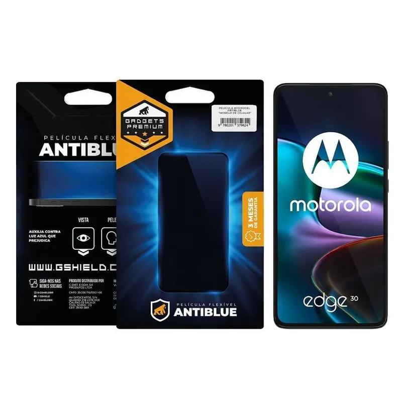 Película Privacidade Hydrogel Para Motorola Moto Edge 20 - Gshield