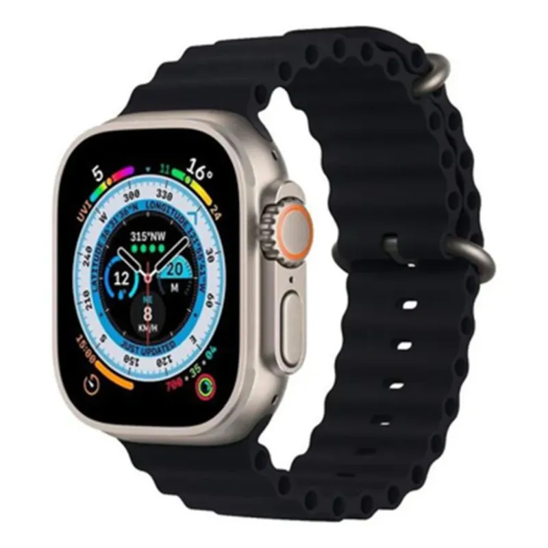 Relogio Inteligente 2 Multiiras W68+ultra 49mm.