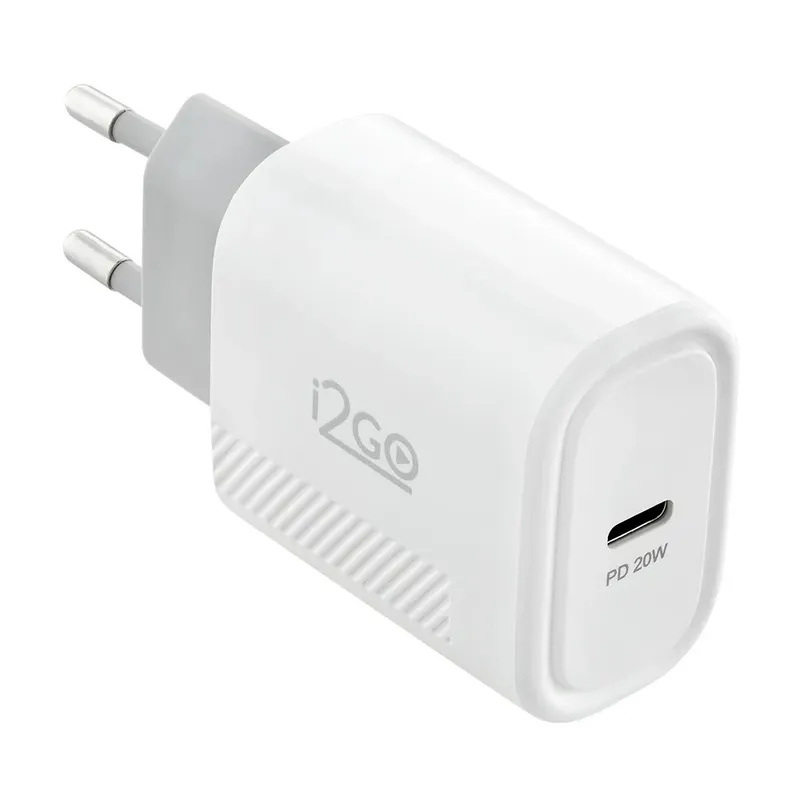 Carregador De Parede Turbo I2go 20w 1 Saída Usb-c Branco