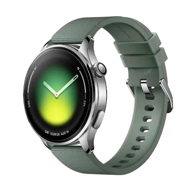 Smartwatch Xiaomi Watch 5, Nfc Pagamentos, Gps Integrado, Wifi 2gb Ram 32gb 5atm AmoLED 1.54 Prata