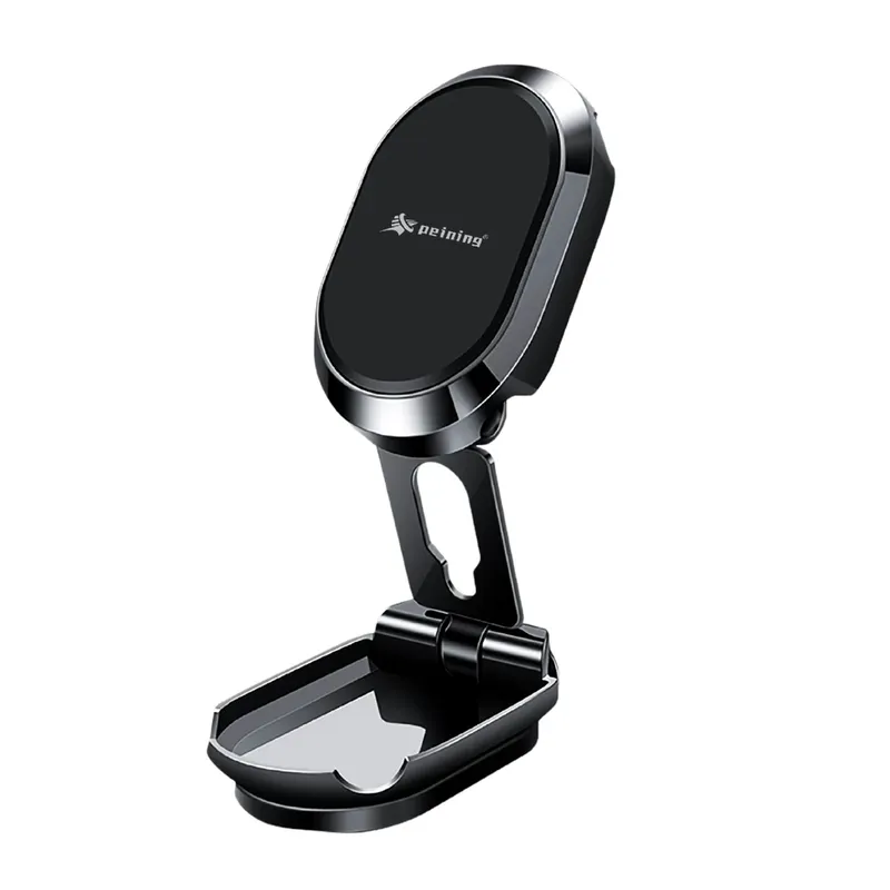 Suporte Magnético Veicular Carro Celular Imã Universal Metal Cor Preto