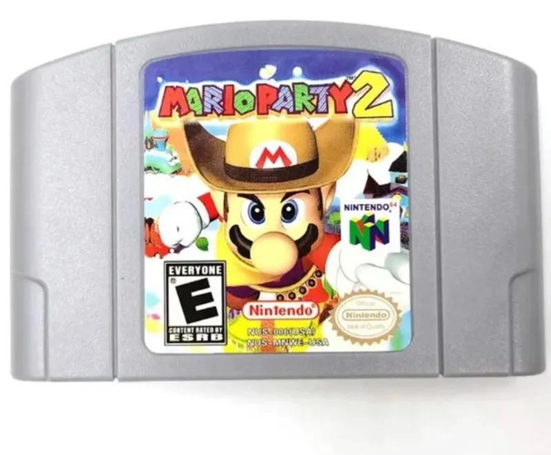 Jogo Mario Party 2 Compativel Nintendo 64