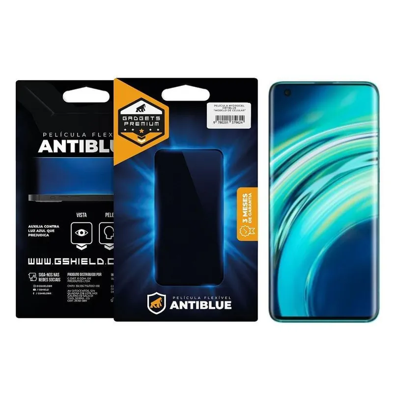 Película Gorila Shield, Para Xiaomi Mi 10, Antiblue