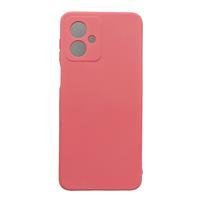 Capinha Capa Compatível Com Motorola Moto G55 5g Tela 6.5 Case Aveludada Interior Cor:rosa